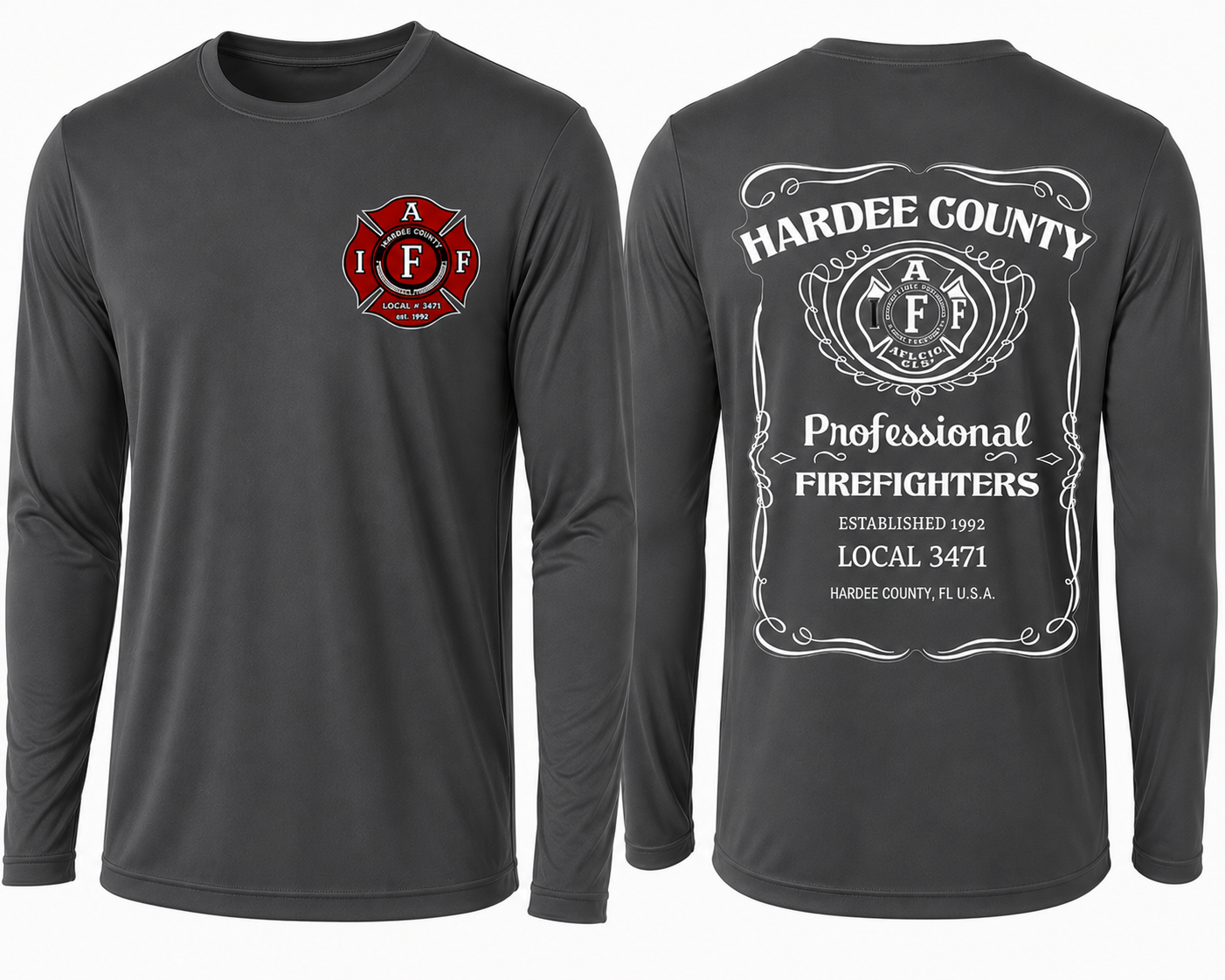 Long Sleeve Dry fit (Jack Daniels)