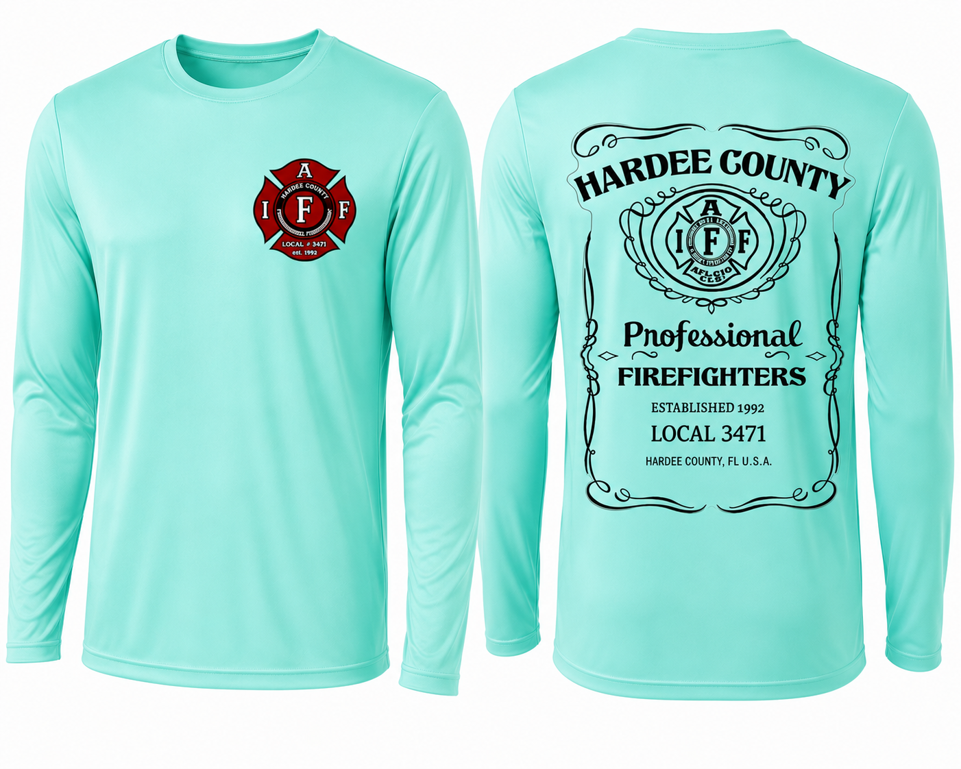 Long Sleeve Dry fit (Jack Daniels)